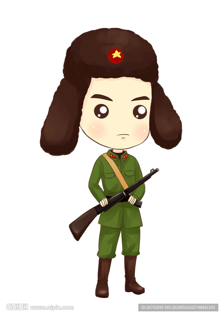 超精细Q版兵哥哥