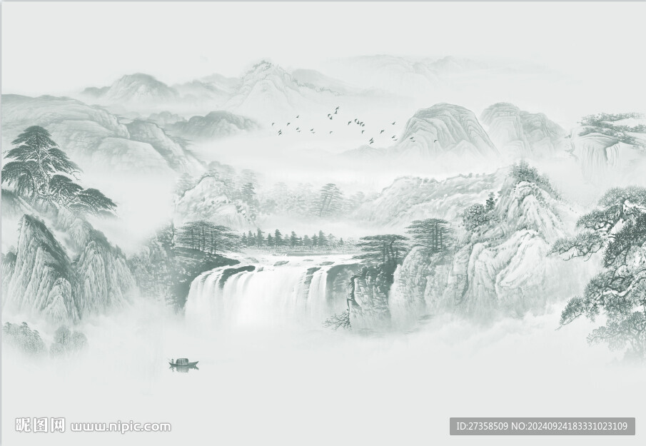 水墨山水