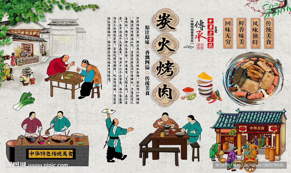 炭火烤肉