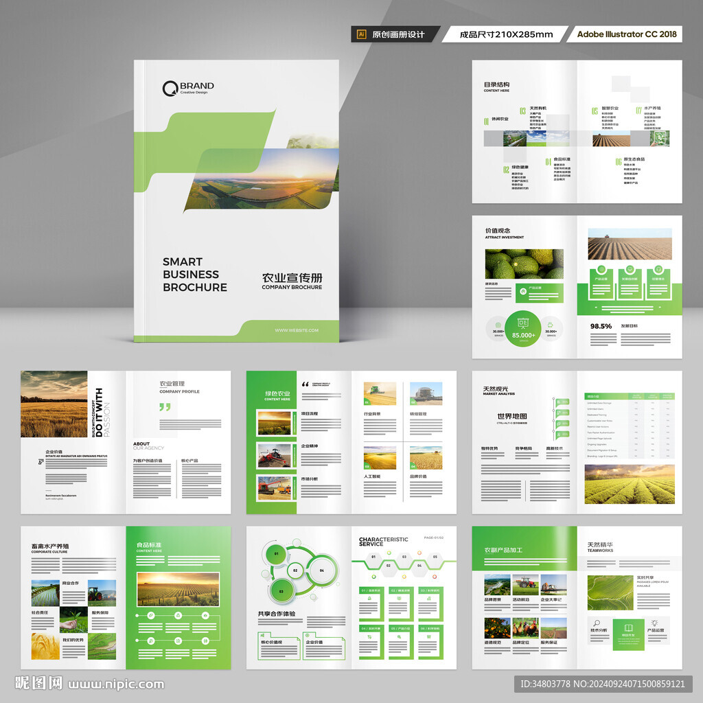 绿色农业画册