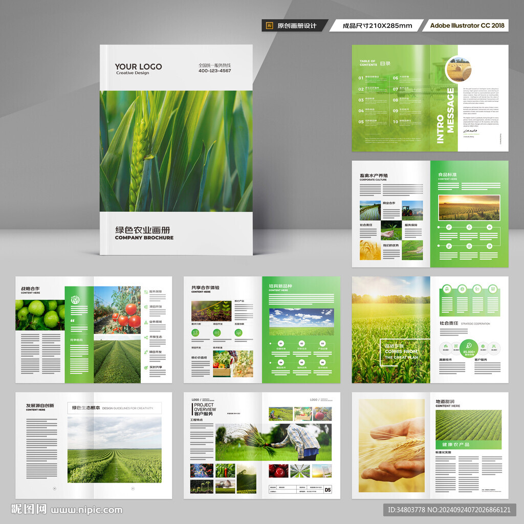 绿色农业画册