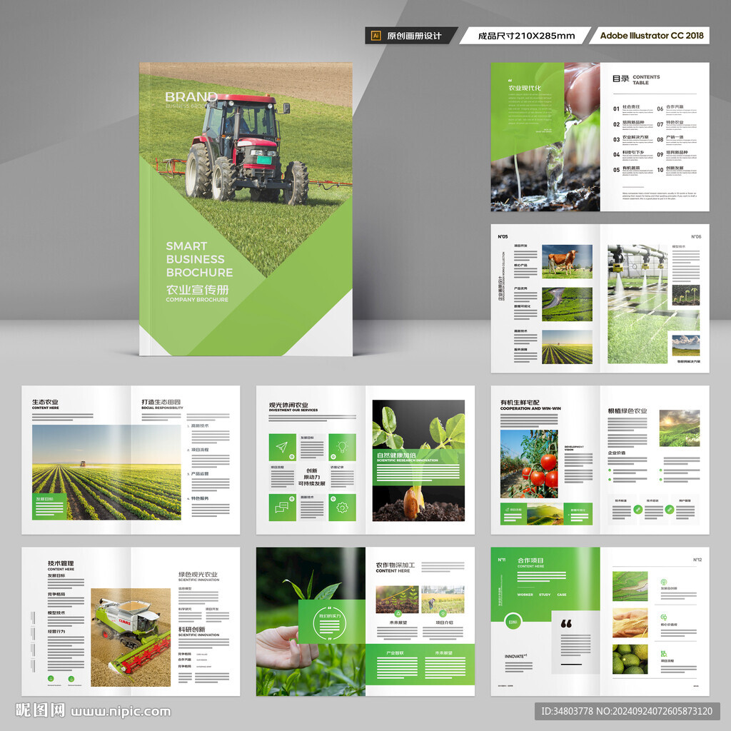 农产品画册
