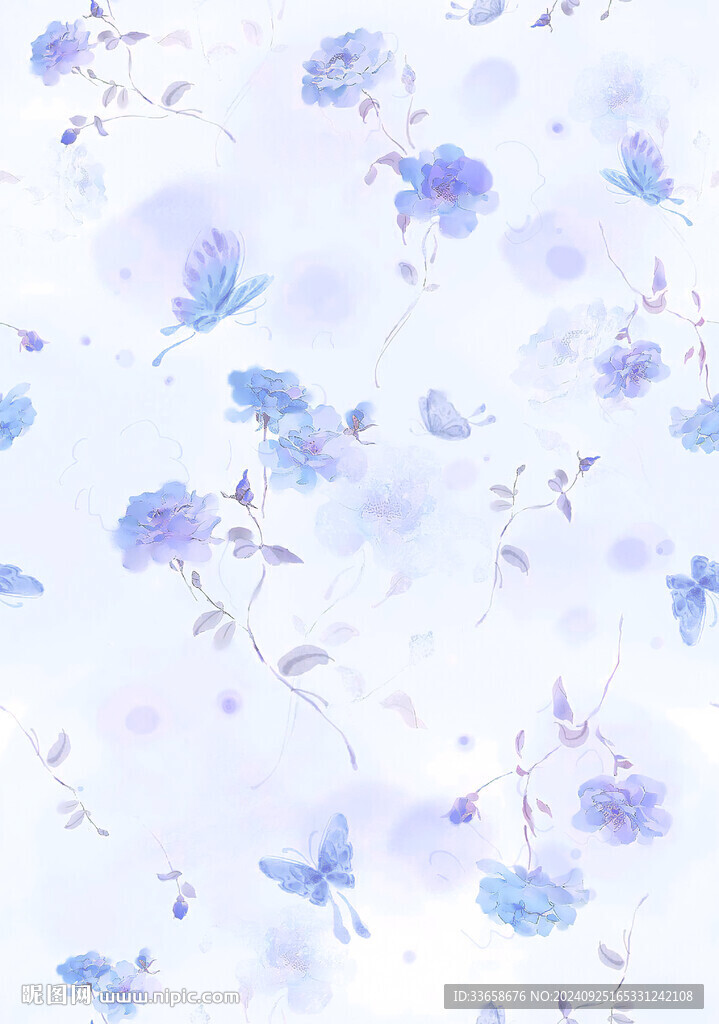 扎染花