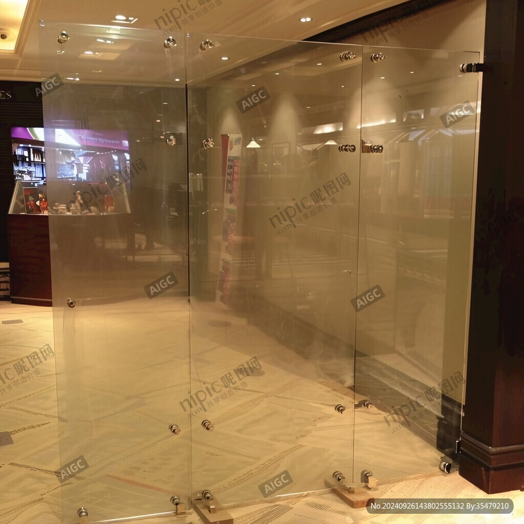 ktv透光玻璃移门