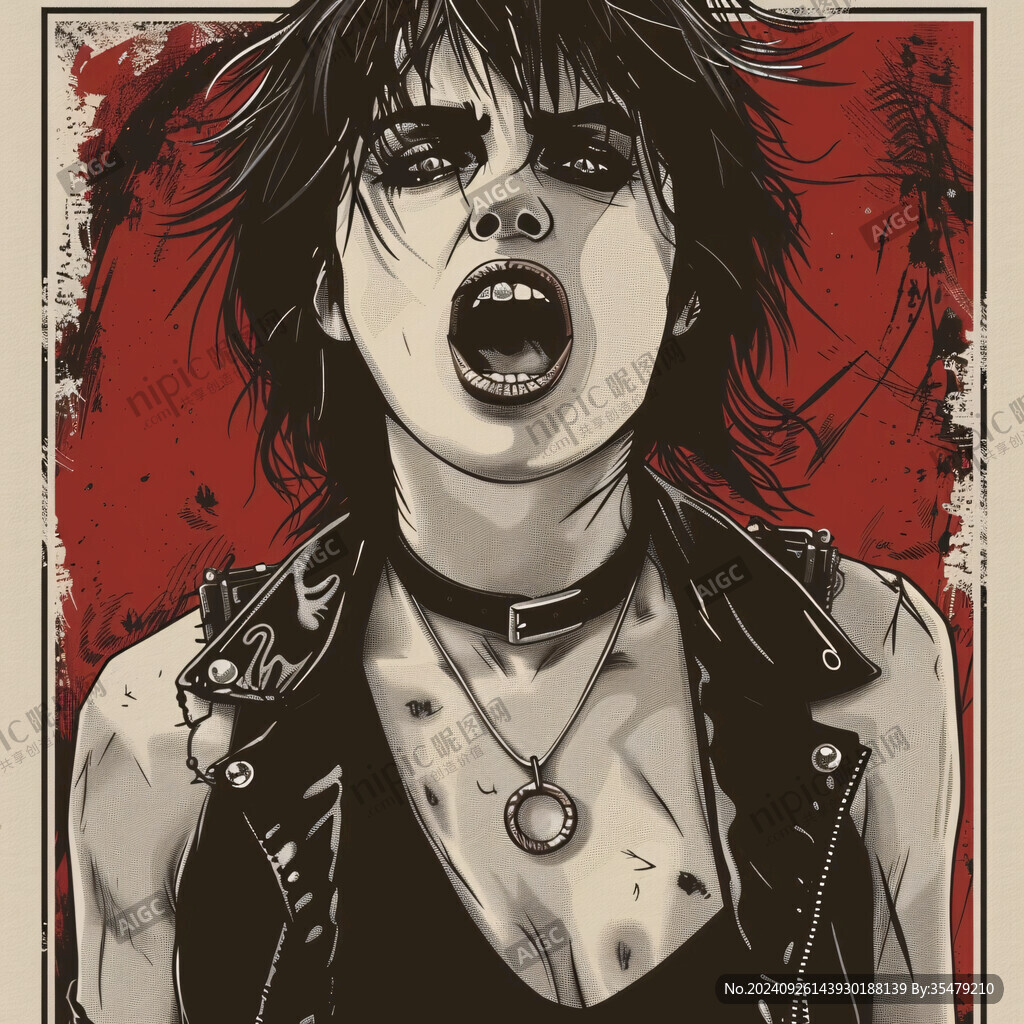 朋克风插画