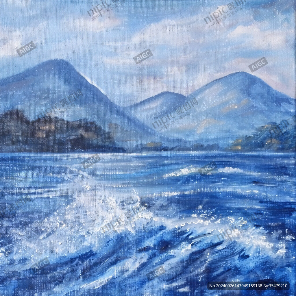 大海绘画