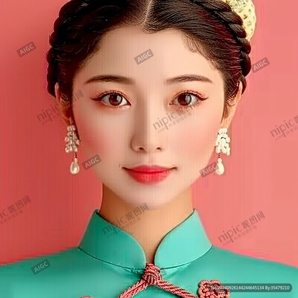 中式形象造型