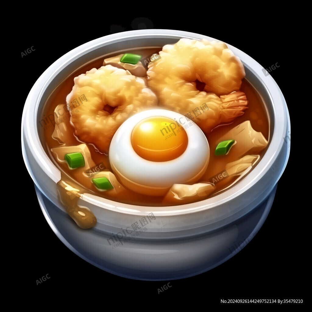 点心面插画