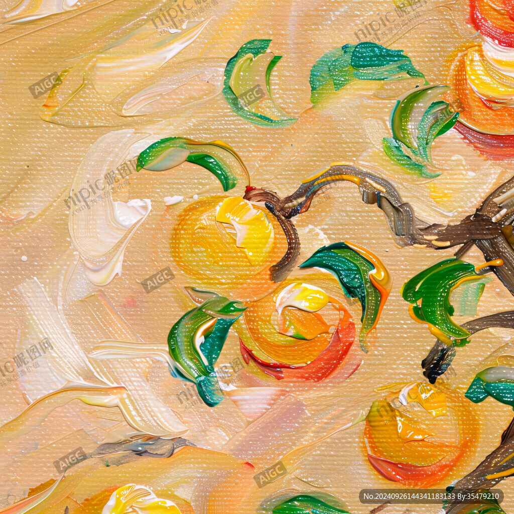 油画轻奢装饰画