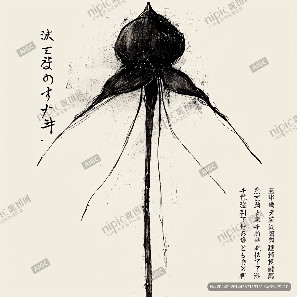 曼珠沙华线稿