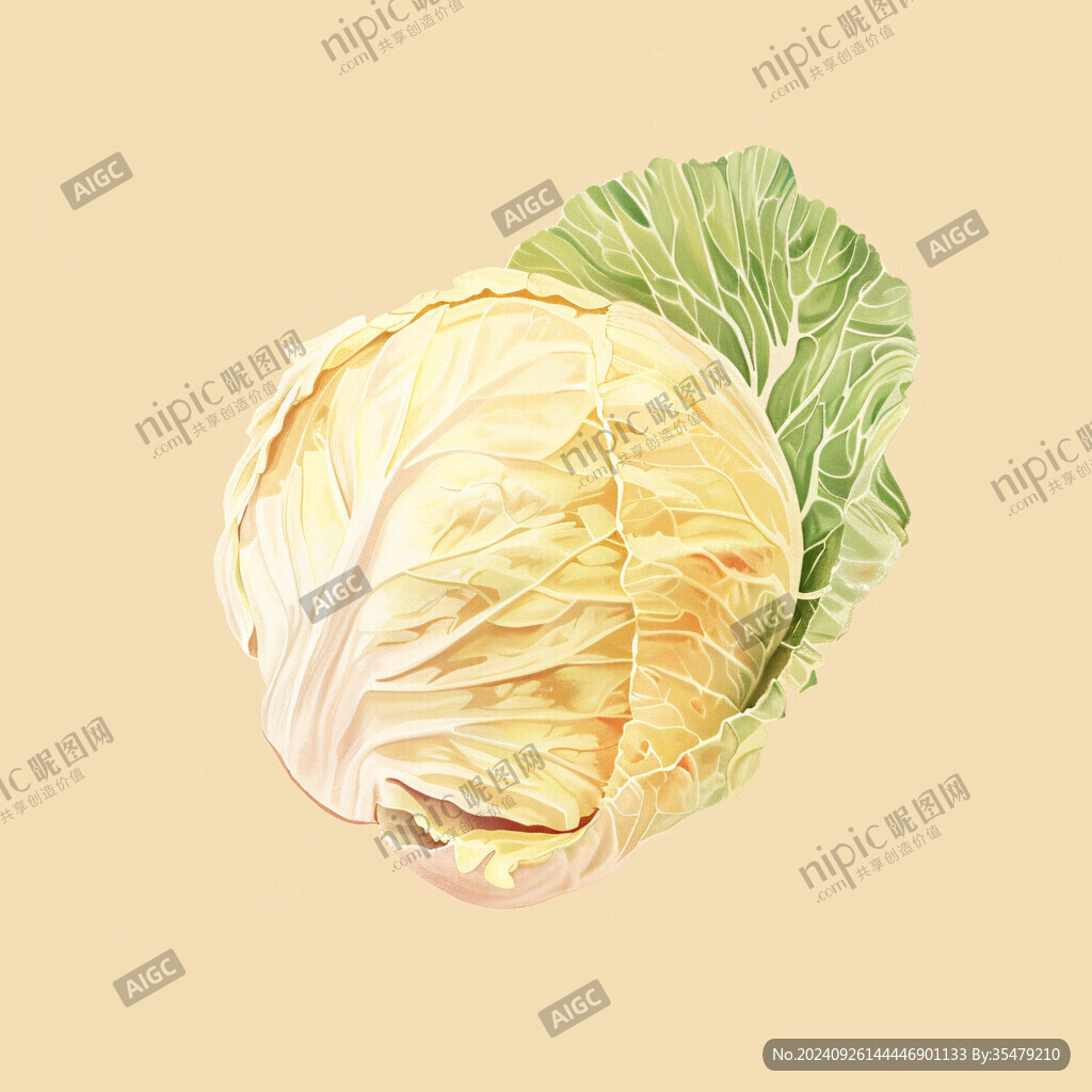 卷心菜插画