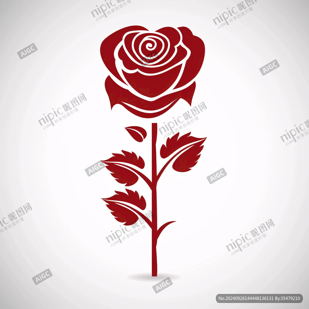 玫瑰花图标