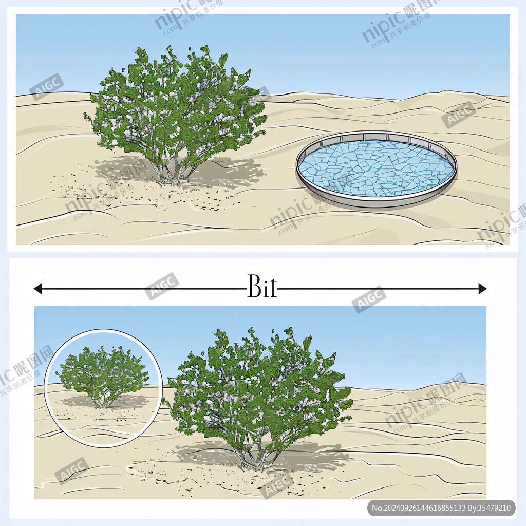 荒漠水溏枯水期