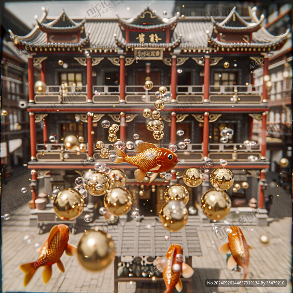 金鱼满堂