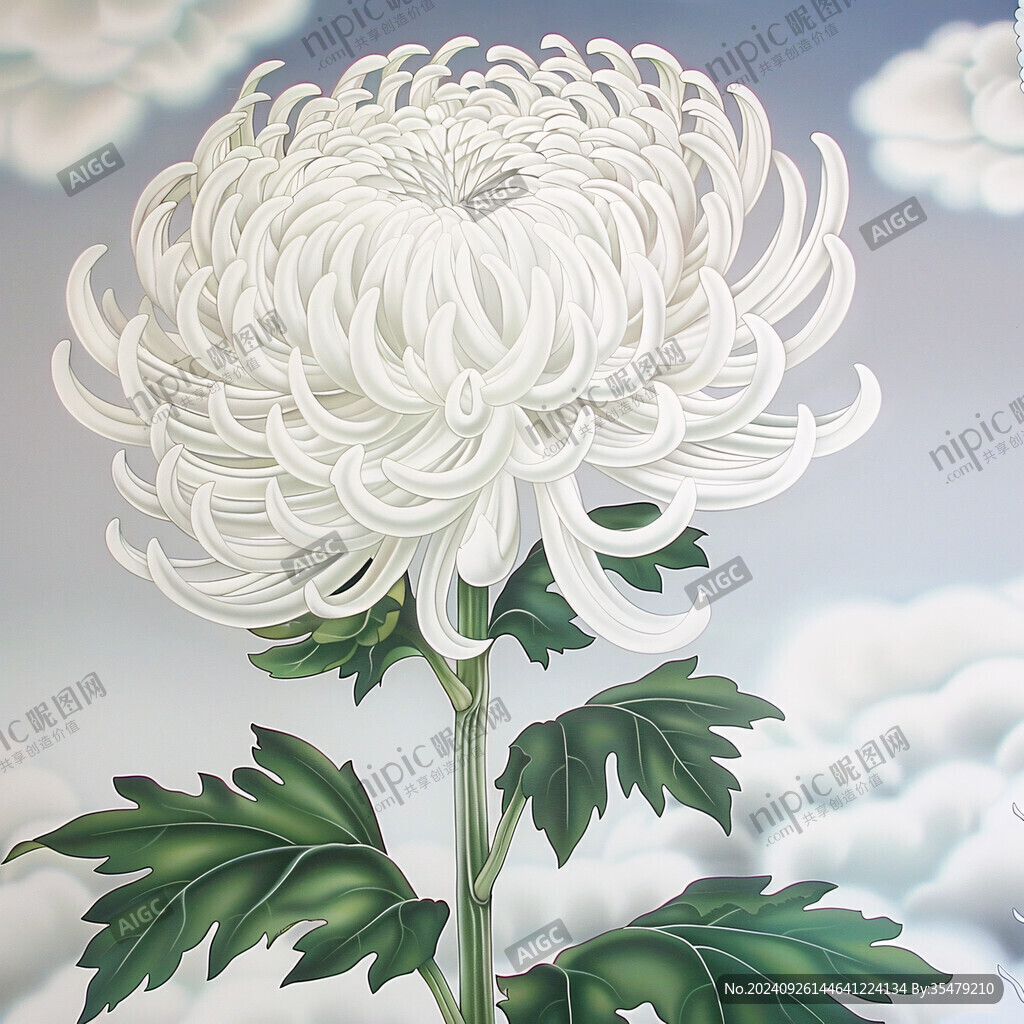 原创鼠绘菊花