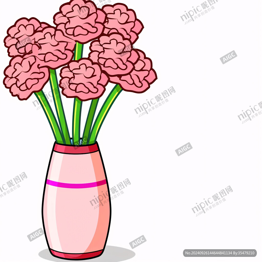 卡通花瓶