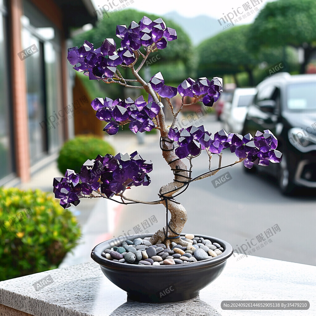 蝴蝶兰紫水晶