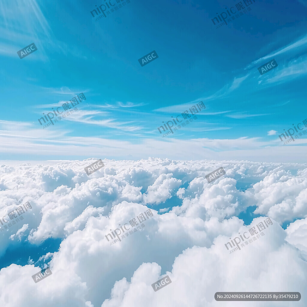 高清天空云海背景