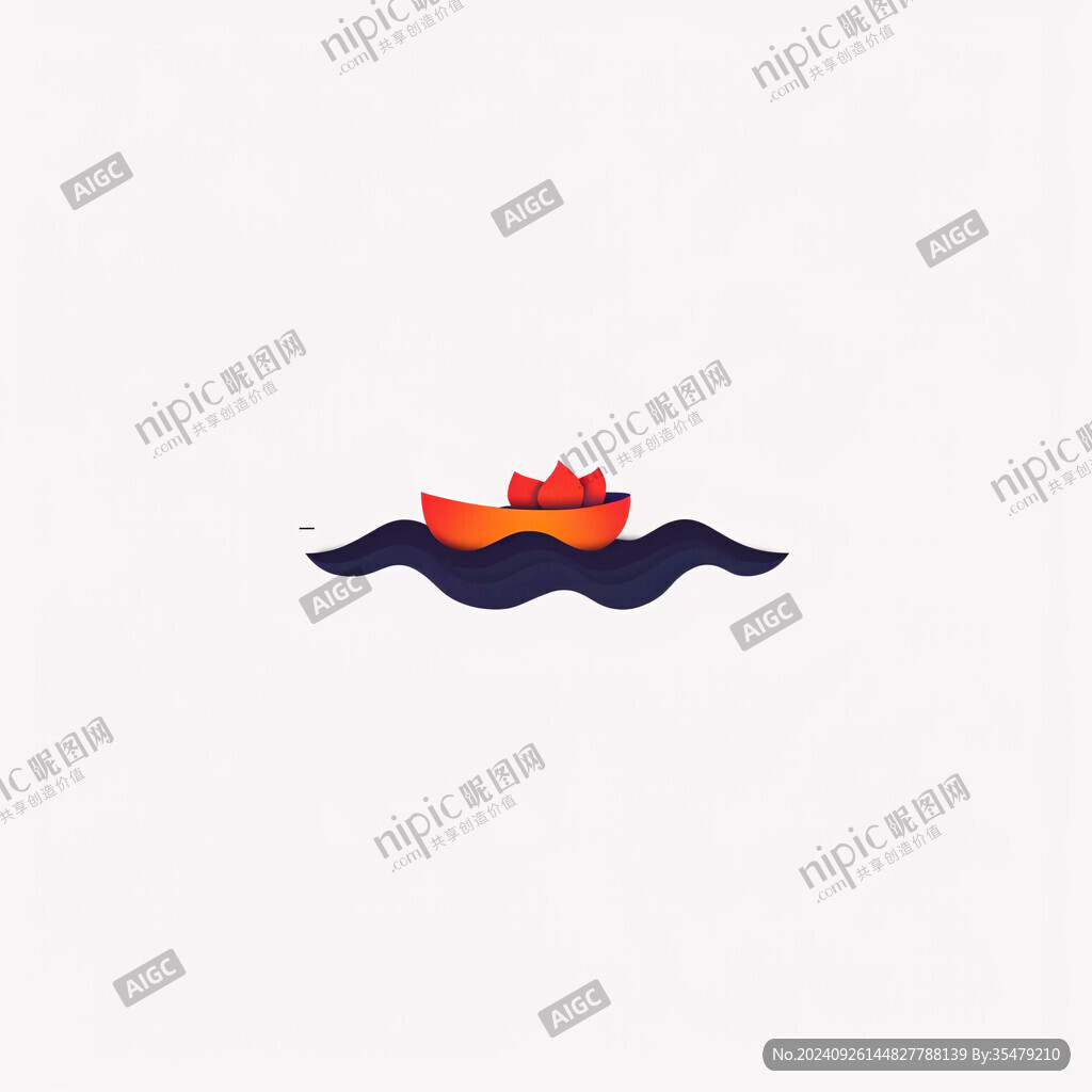 小船标志设计