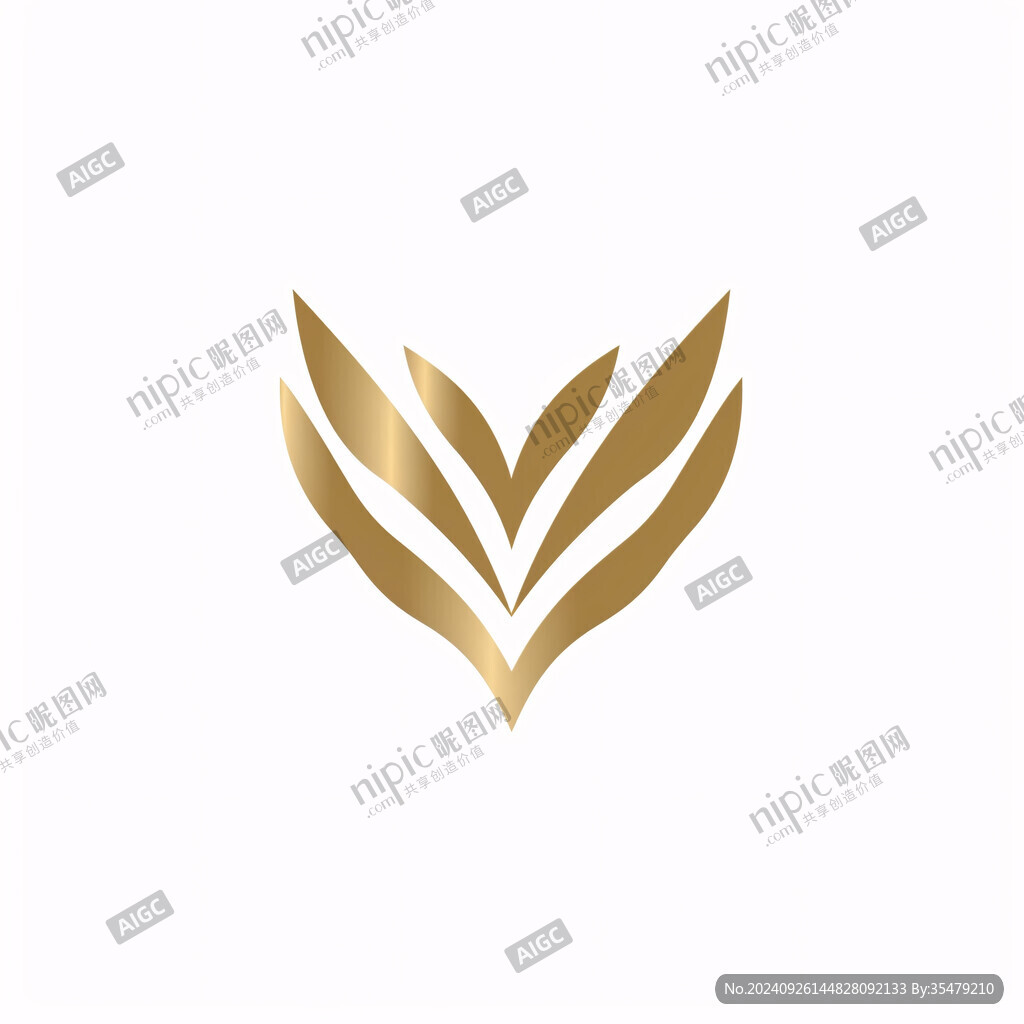 金色麦logo穗