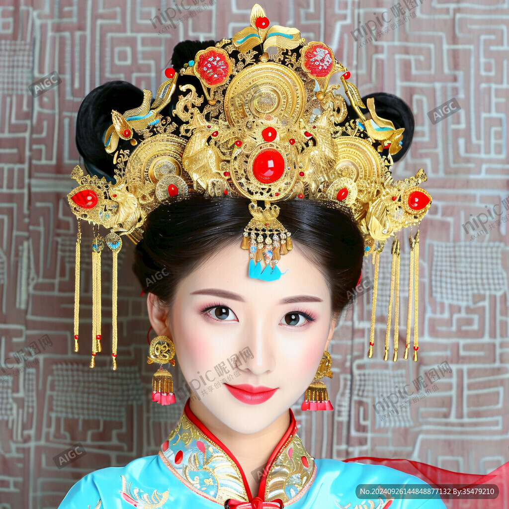 娘娘凤冠头饰