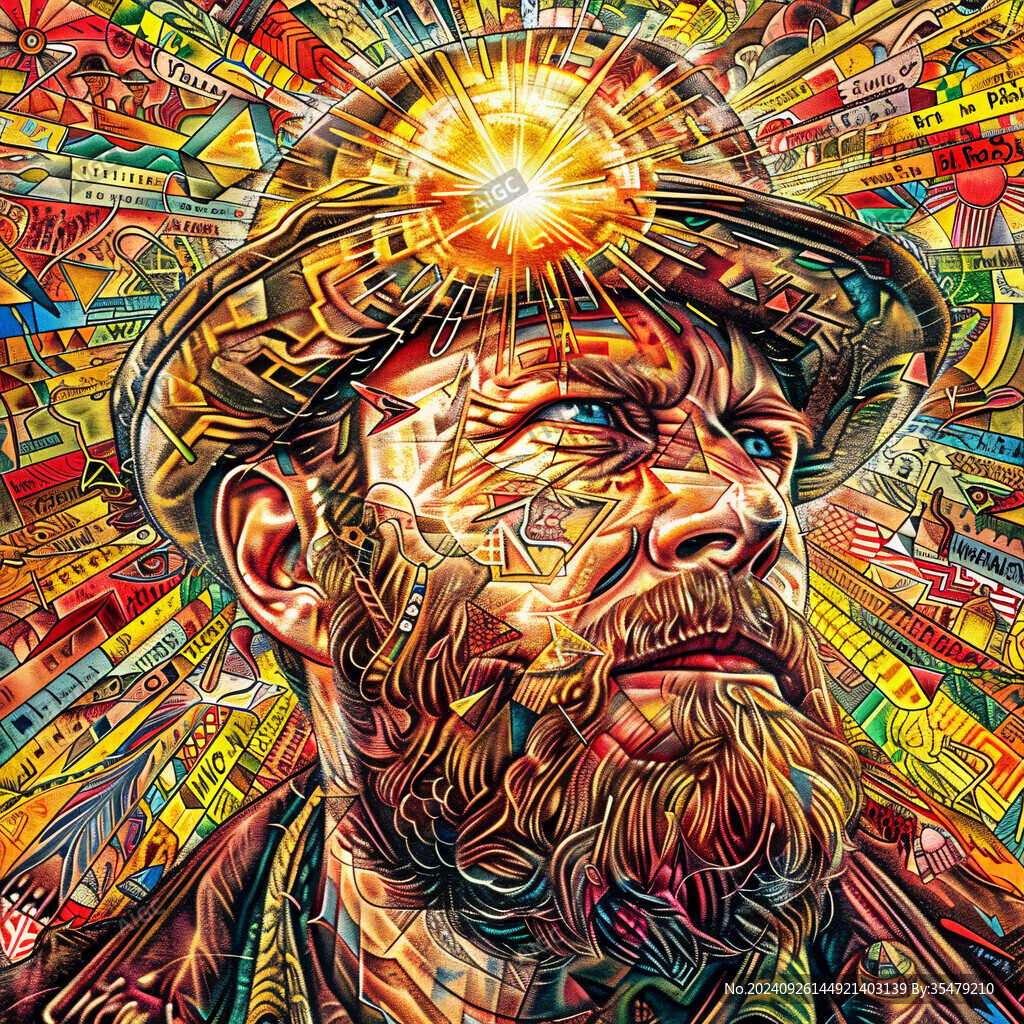 视觉冲击力广告装饰画