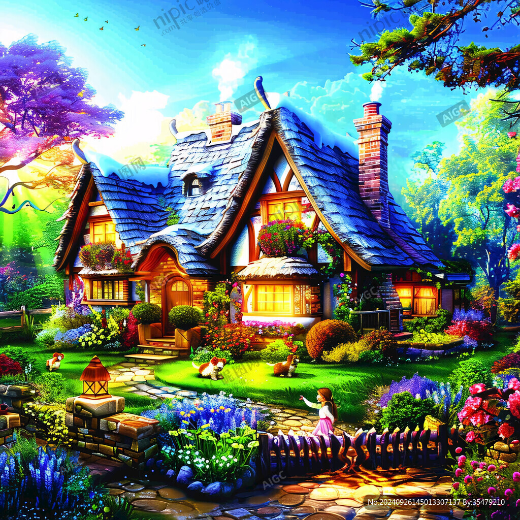 梦幻场景小屋