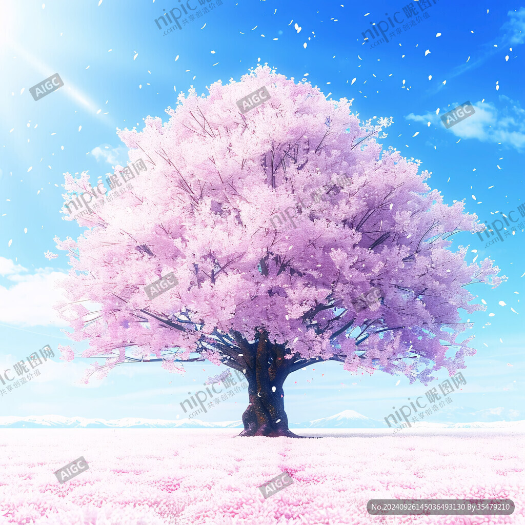 浪漫樱花树