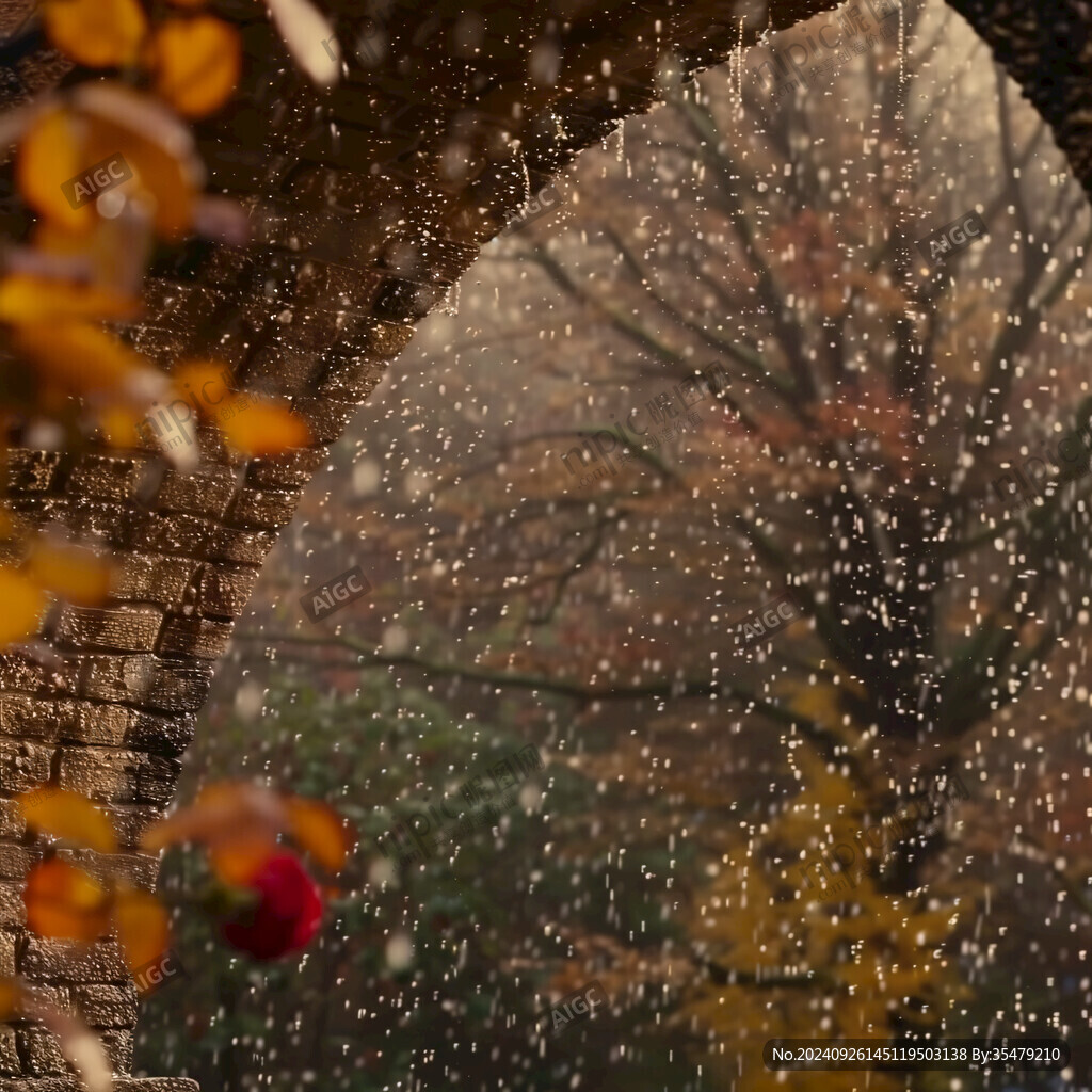 城墙秋雪