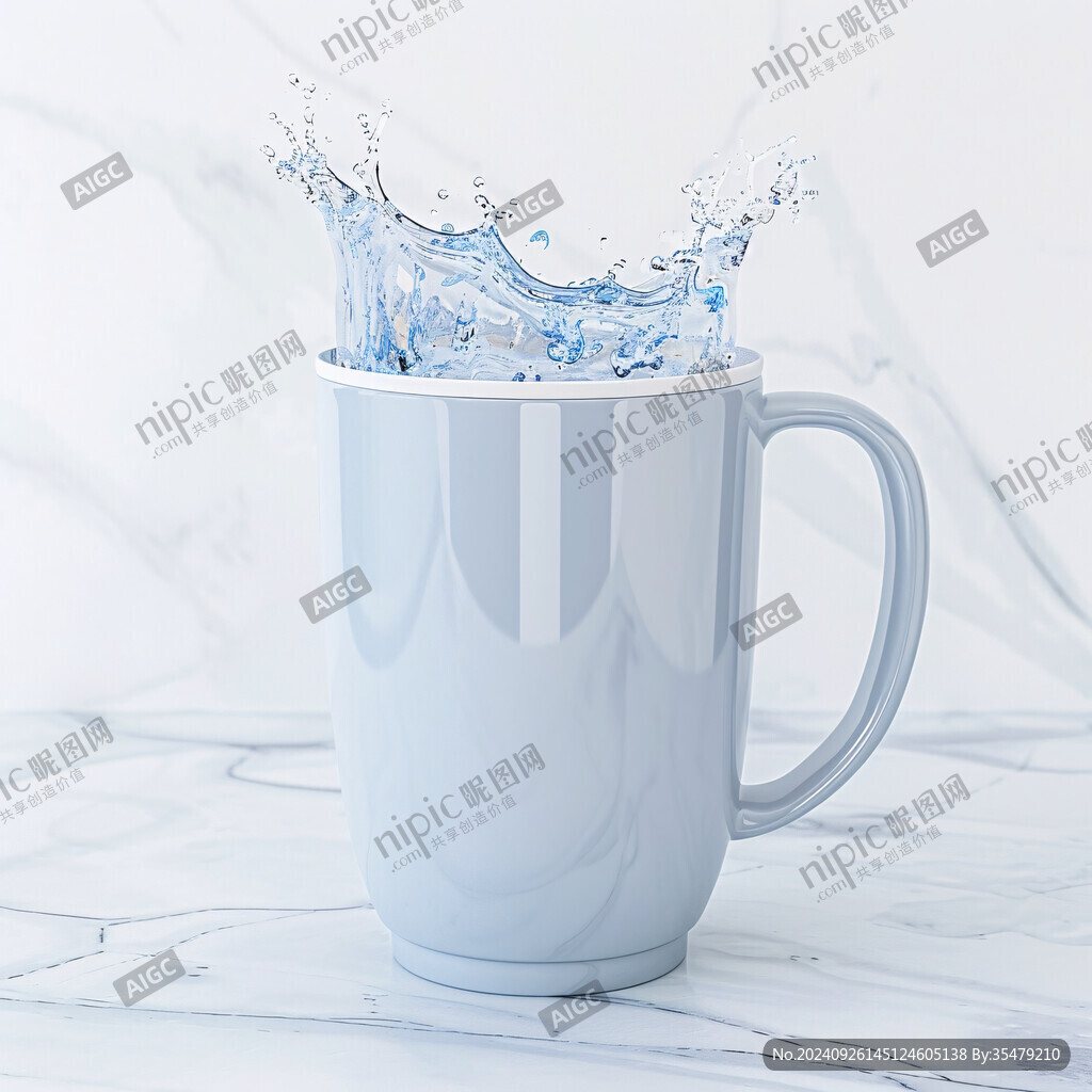 水杯场景效果图