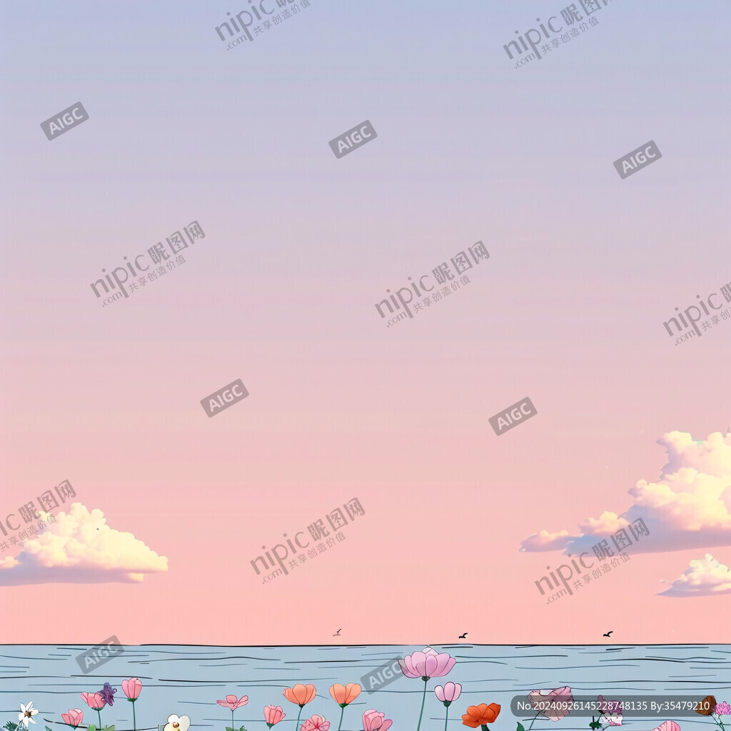可爱少女风背景