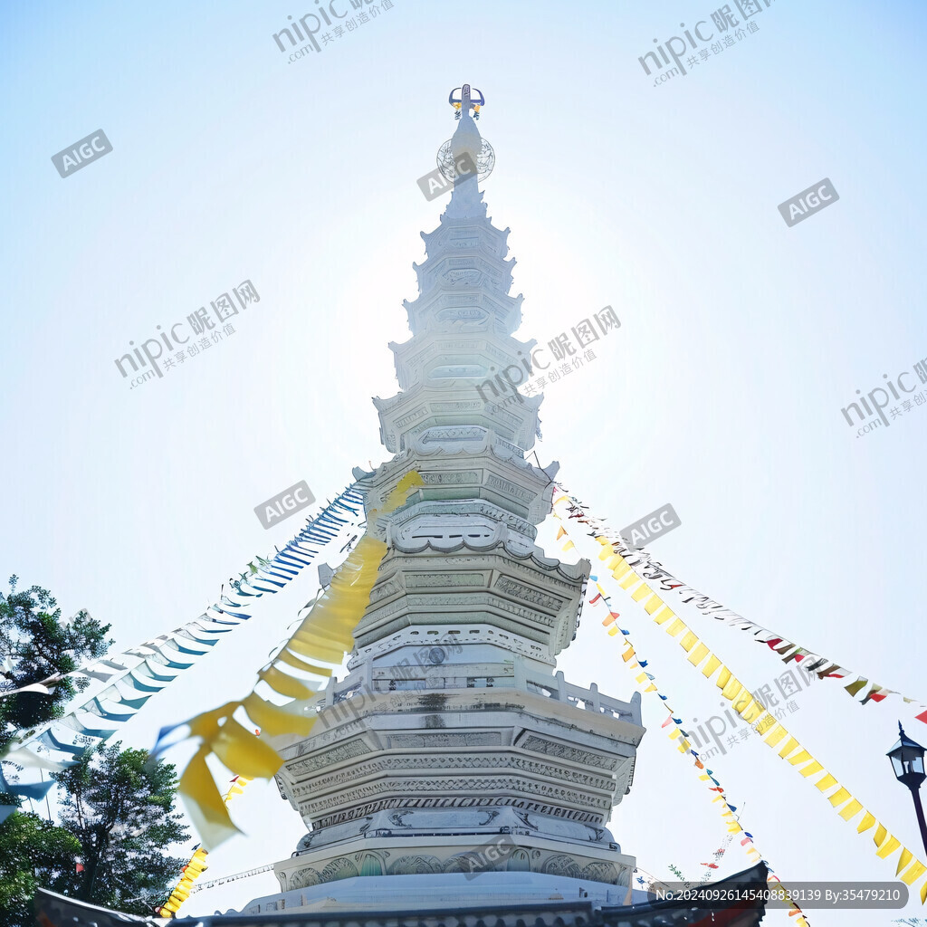 傣族风情塔