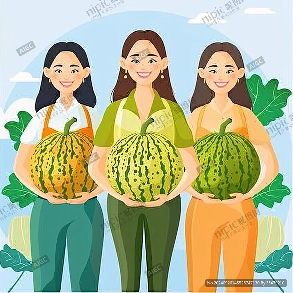 丰收的喜悦 瓜果飘香