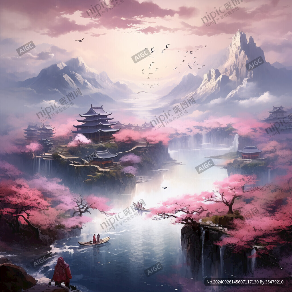 梦幻仙境 桃花源记