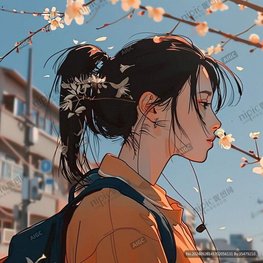 春日里的少女