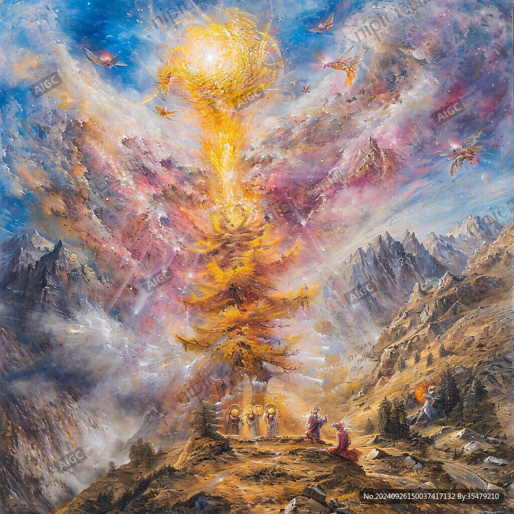 光芒万丈 天降奇观