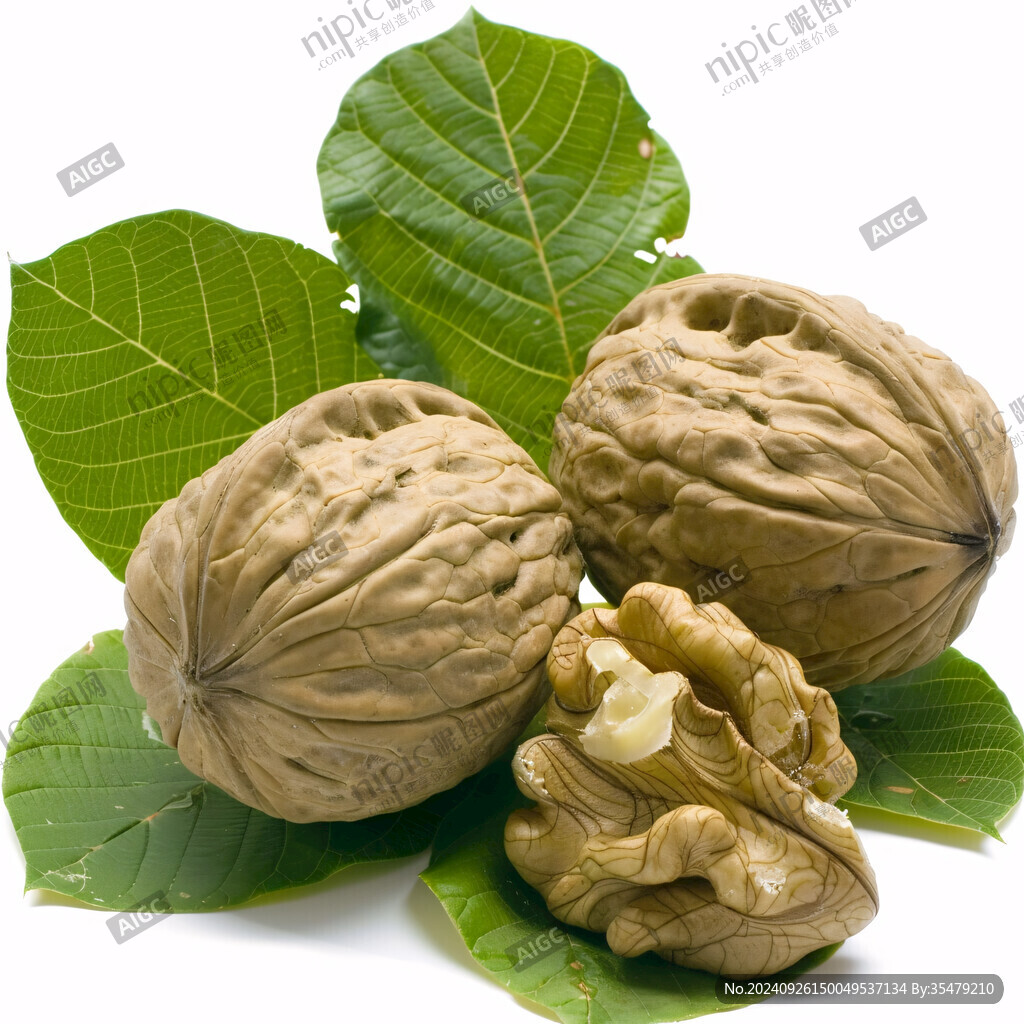 新鲜核桃 营养美味