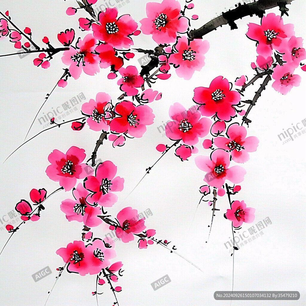 春意盎然 桃花灼灼