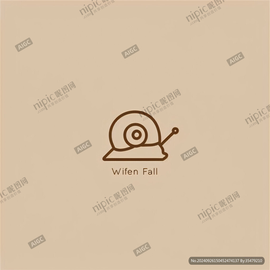 蜗牛简笔画 简约又治愈