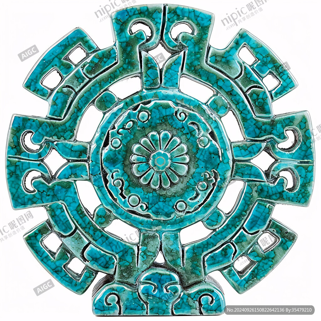 青瓷八吉祥 祥瑞纳福