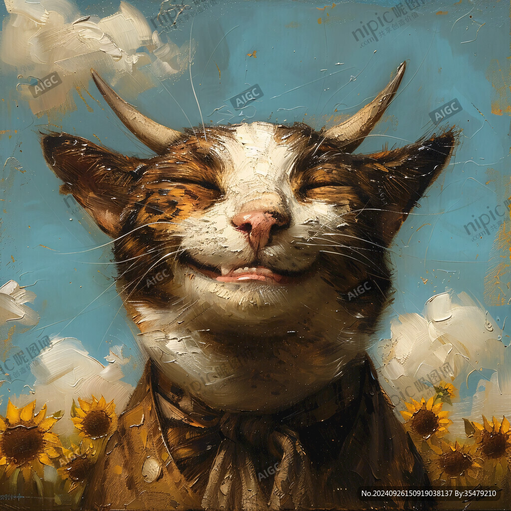 恶魔猫的微笑