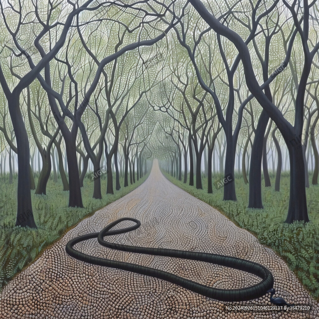 迷雾树林 路在何方