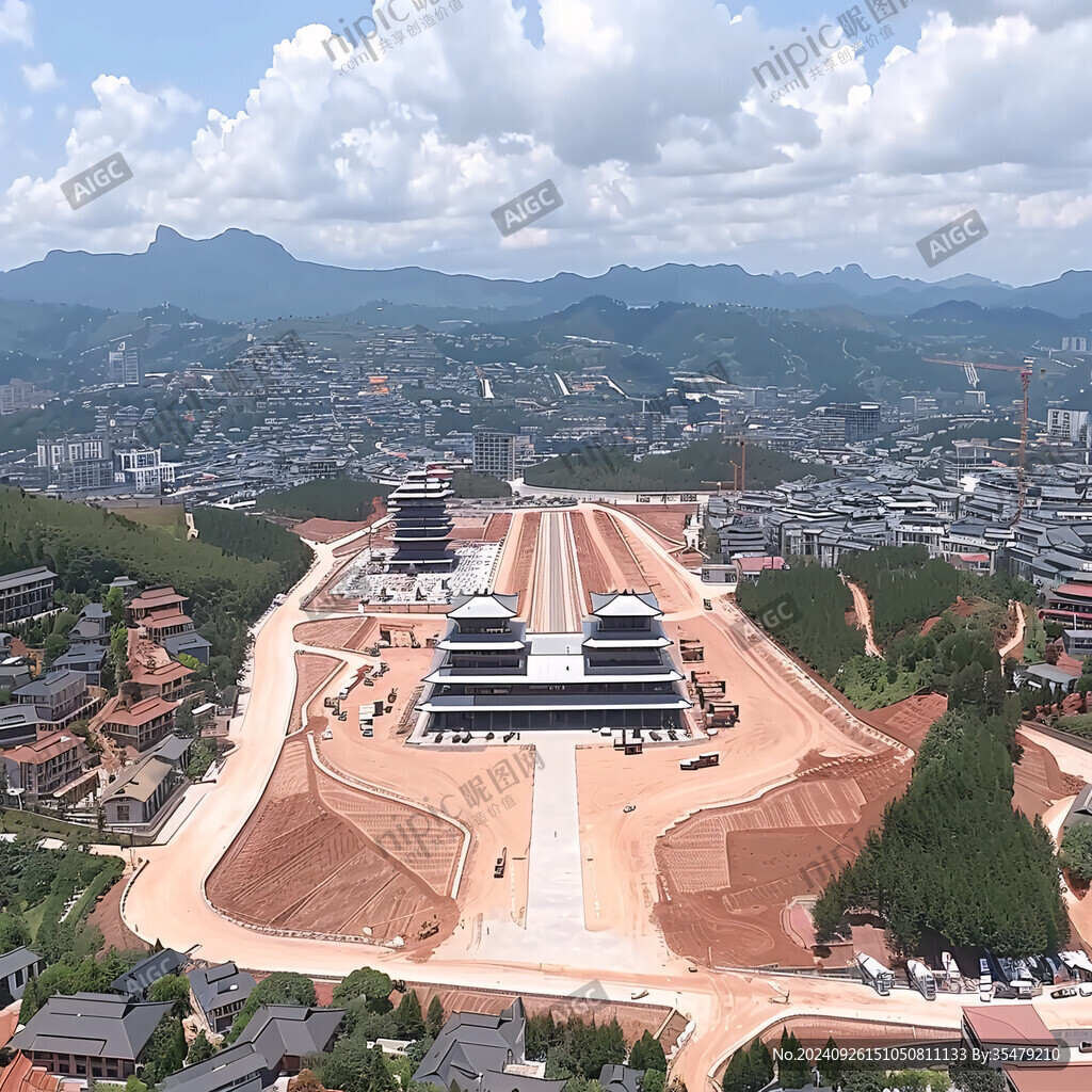 山间禅院 静谧祥和