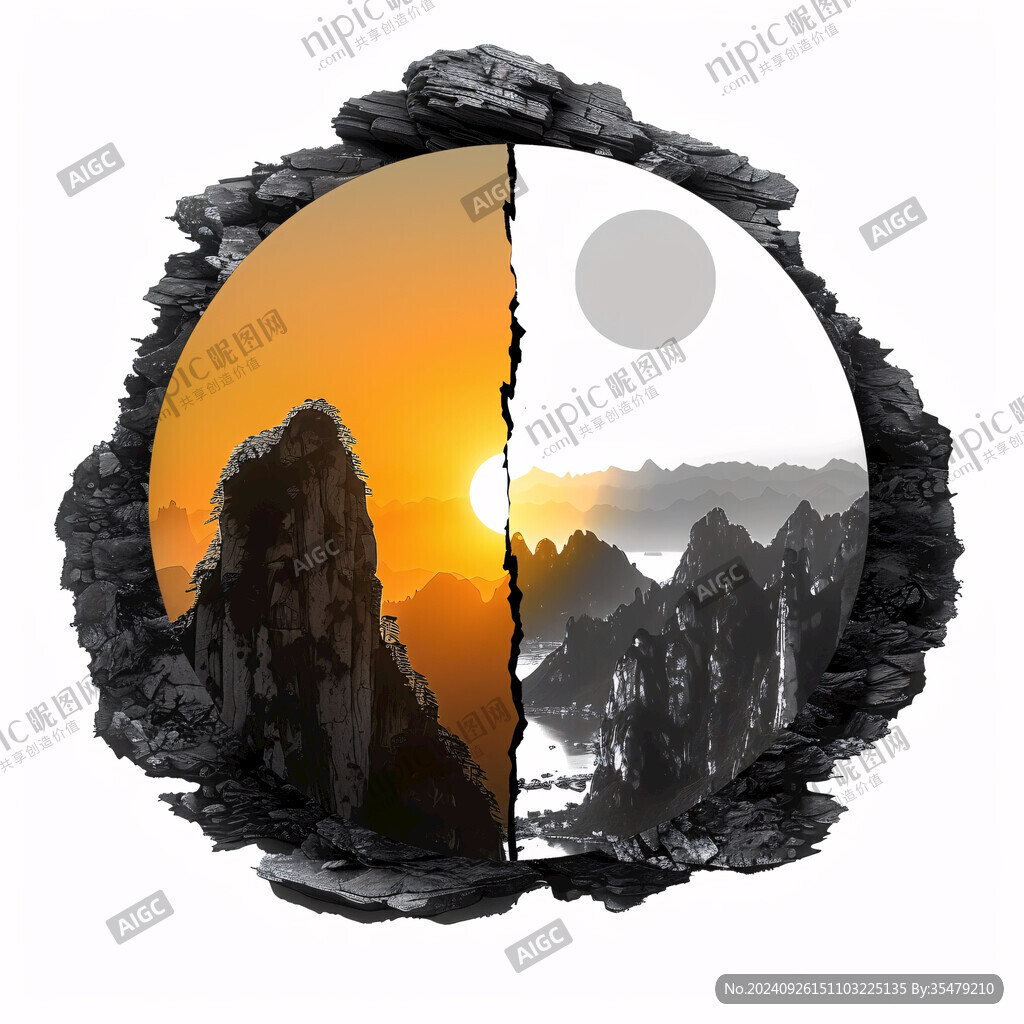 日月同辉 阴阳交融