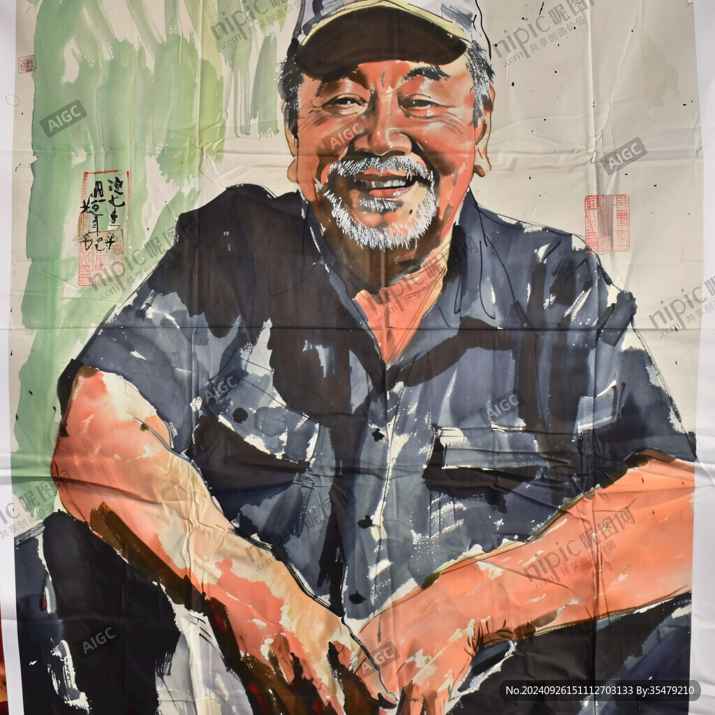 昆汀 塔伦蒂诺水墨画