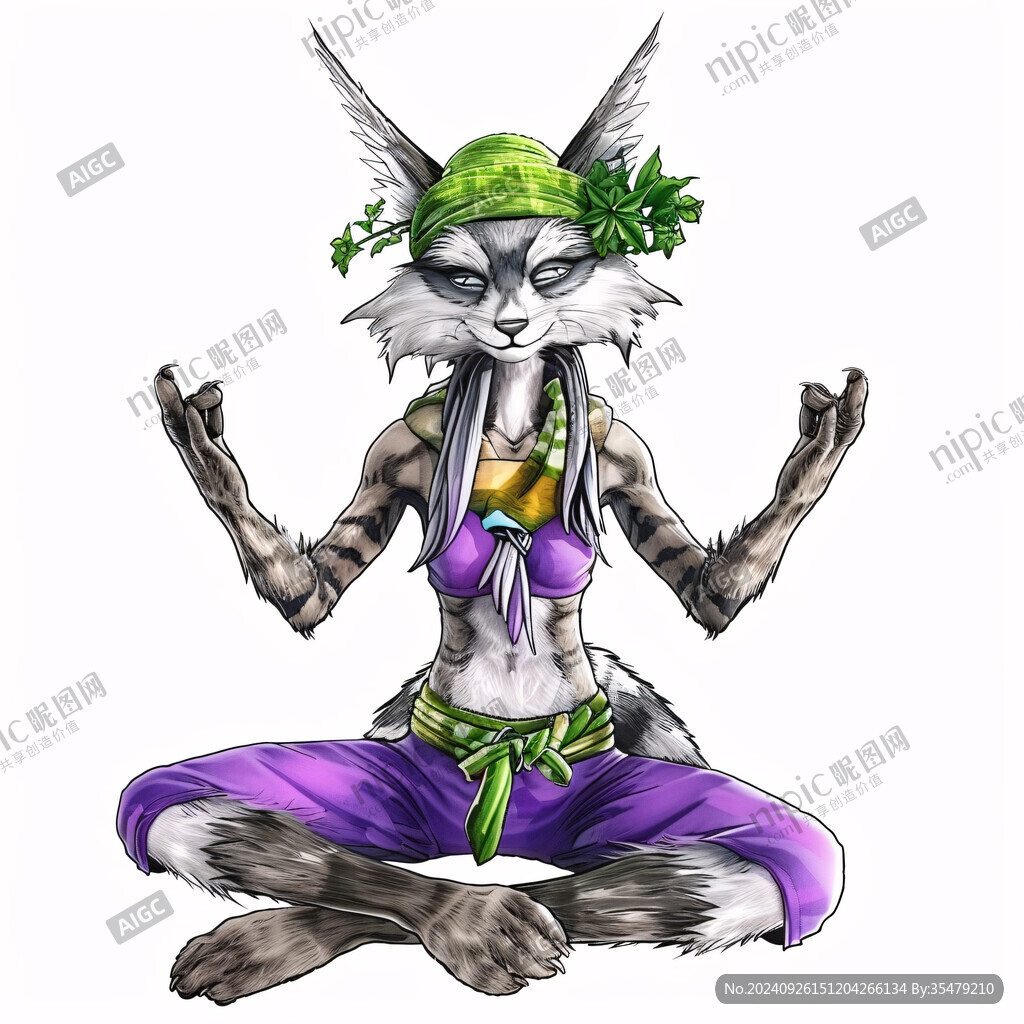 冥想中的灵猫