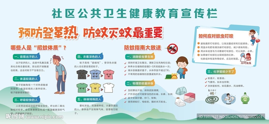  登革热宣传海报
