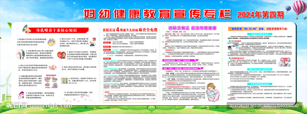 妇幼健康教育宣传栏