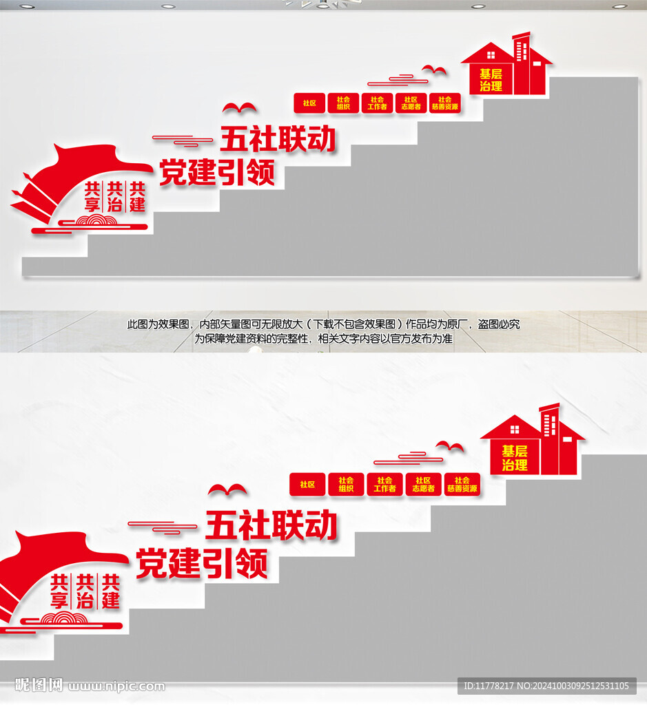 党建引领五社联动