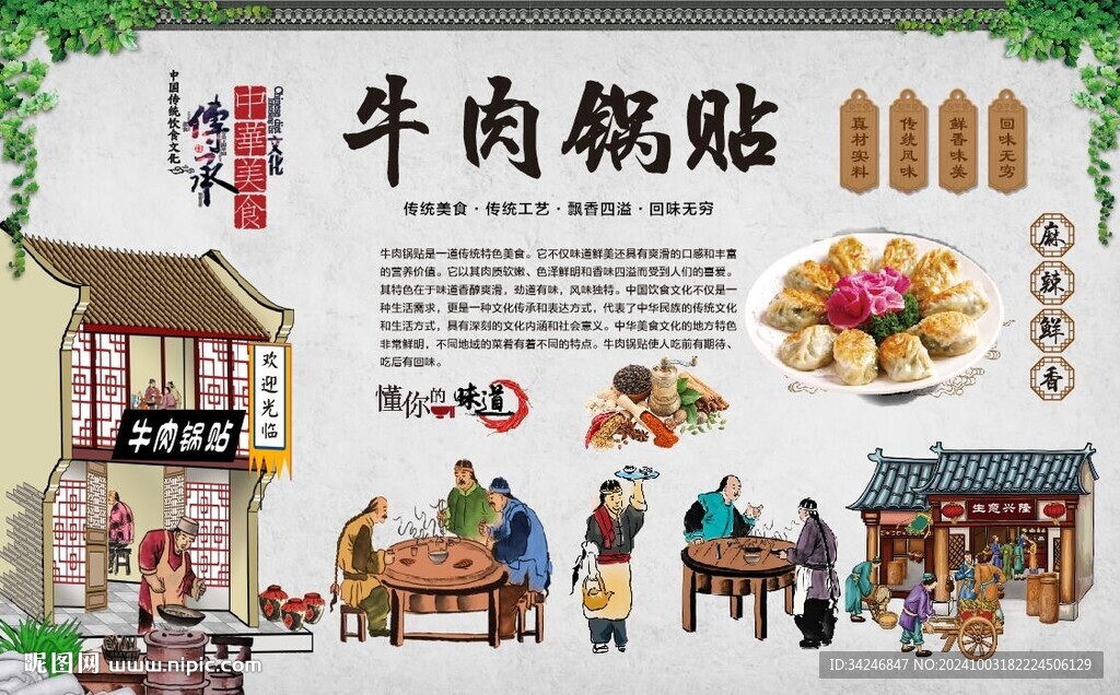 牛肉锅贴